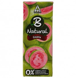 B Natural Guava   Tetra Pack  200 millilitre